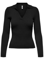 ONLY Sweter w kolorze czarnym rozmiar: L. Czarne swetry klasyczne damskie Only, l, bez kołnierzyka. Za 79.03 zł.