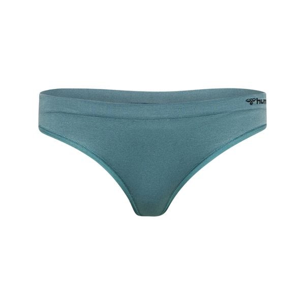 Damskie figi bezszwowe Hummel Juno Hipster. Niebieskie figi Hummel, bez wzorów, z bawełny. Za 95.00 zł.
