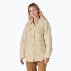 Kurtka damska Patagonia Retro Pile Shacket. Brązowe kurtki damskie Patagonia, bez wzorów, bez kaptura. Za 739.99 zł.