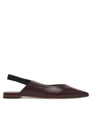 Max Mara Baleriny Mxacrea 2614521431600 Bordowy. Czerwone balerinki damskie Max Mara, bez wzorów, ze skóry. Za 2,239.00 zł.