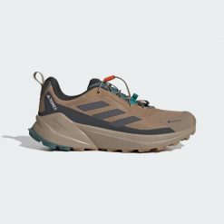 Buty Terrex Trailmaker 2 GORE-TEX Speed Lace Hiking. Brązowe obuwie trekkingowe damskie Adidas, z gore-texu, bez zapięcia. Za 569.00 zł.