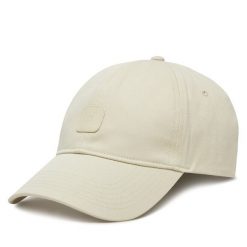 Czapka z daszkiem Calvin Klein Jeans. Białe czapki z daszkiem damskie Calvin Klein Jeans, bez wzorów, z jeansu. Za 109.99 zł.