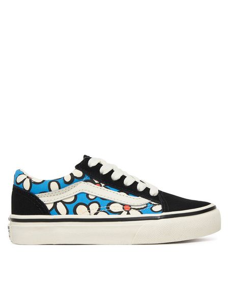 Vans Tenisówki Old Skool VN000CY8FNM1 Niebieski. Niebieskie buty sportowe dziewczęce Vans, ze skóry, bez zapięcia. Za 178.99 zł.