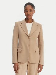 Weekend Max Mara Marynarka Ginnasta 2615911011 Beżowy Slim Fit. Brązowe marynarki i żakiety damskie Weekend Max Mara, l, bez wzorów, z bawełny. Za 1,419.00 zł.