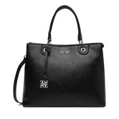 Torebka Nine West. Czarne kuferki damskie Nine West, bez wzorów, bez dodatków. Za 279.99 zł.