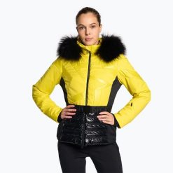 Kurtka zimowa damska Sportalm Saturday m.Kap+P. Żółte kurtki damskie Sportalm, na zimę, m, bez wzorów, bez kaptura. Za 2,379.00 zł.