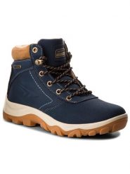 Sprandi Trapery BP40-6246Y Granatowy. Niebieskie trapery damskie Sprandi, ze skóry, bez zapięcia. Za 62.99 zł.