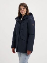 TRAVELIN' Parka "Lisbet" w kolorze granatowym rozmiar: onesize. Niebieskie parki damskie Travelin', bez kaptura. Za 457.95 zł.