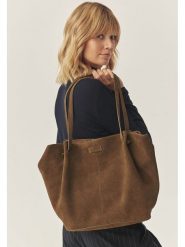 TATUUM Torebka w kolorze jasnobrązowym - 56 x 32 cm rozmiar: onesize. Brązowe shopper bag TATUUM, bez wzorów, z materiału, na ramię, bez dodatków. Za 487.72 zł.