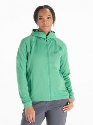 Marmot Kurtka polarowa "Leconte" w kolorze zielonym rozmiar: M. Zielone kurtki damskie Marmot, m, bez wzorów, z polaru, bez kaptura. Za 242.45 zł.