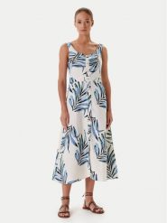 Tatuum Sukienka letnia Linna T2509.194 Beżowy Regular Fit. Brązowe sukienki damskie TATUUM, bez wzorów, z wiskozy, bez ramiączek. Za 384.99 zł.