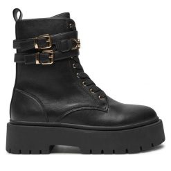 Trapery TWINSET. Czarne trapery damskie Twinset, bez zapięcia. Za 1,149.00 zł.