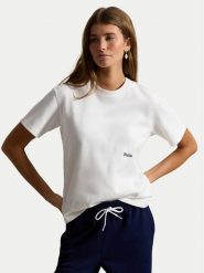Polo Ralph Lauren T-Shirt 211A96263004 Biały Regular Fit. Białe t-shirty damskie Polo Ralph Lauren, xs, bez wzorów, z bawełny, bez kołnierzyka. Za 548.99 zł.