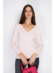 William de Faye Sweter w kolorze jasnoróżowym rozmiar: 34. Różowe swetry klasyczne damskie William de Faye, z kaszmiru, bez kołnierzyka. Za 153.45 zł.