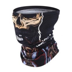 Letnia Magiczna Chusta Przeciwsłoneczna Szalik Jedwabny Pirat. Czarne chusty damskie WEST BIKING, na lato, bez wzorów, z elastanu. Za 55.60 zł.