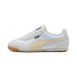 Sneakersy Puma Arizona Nylon. Szare obuwie sportowe damskie Puma, z nylonu, bez zapięcia. Za 274.00 zł.