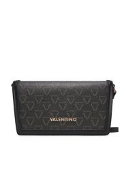 Valentino Torebka VBS8GT14 Czarny. Czarne listonoszki damskie Valentino, bez wzorów, ze skóry, bez dodatków. Za 269.99 zł.