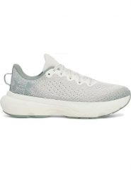 Under Armour Buty w kolorze szaro-zielonym do biegania rozmiar: 38,5. Szare obuwie sportowe damskie Under Armour, z materiału, bez zapięcia, do biegania. Za 219.99 zł.