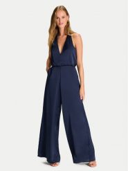 Hey Kyla Kombinezon 3AJ002HK Granatowy Wide Leg. Niebieskie sukienki damskie Hey Kyla, bez wzorów, z syntetyku, bez ramiączek. Za 1,019.00 zł.