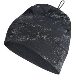 Czapka ODLO Polyknit Warm Reflective Hat. Czarne czapki damskie ODLO, bez wzorów. Za 139.99 zł.