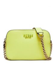 Guess Torebka Sarita (VG) HWVG93 27140 Żółty. Żółte torebki wieczorowe damskie Guess, z aplikacjami, ze skóry, bez dodatków. Za 339.99 zł.