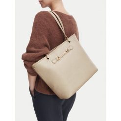 Torebka MEXX. Brązowe shopper bag Mexx, bez dodatków. Za 229.99 zł.