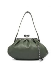 Weekend Max Mara Torebka Cubico 2625516124600 Zielony. Zielone torebki wieczorowe damskie Weekend Max Mara, bez wzorów, ze skóry, bez dodatków. Za 1,839.00 zł.