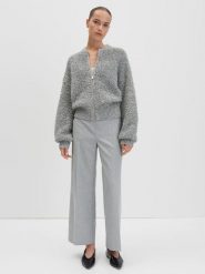 Someday Spodnie "Cevil" w kolorze jasnoszarym rozmiar: 42. Szare spodnie materiałowe damskie someday., bez wzorów, z materiału. Za 117.99 zł.