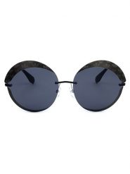 Adidas Damskie okulary przeciwsłoneczne w kolorze czarno-granatowym rozmiar: 67. Czarne okulary przeciwsłoneczne damskie Adidas. Za 184.95 zł.