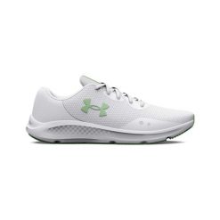 Buty biegowe damskie Under Armour W Charged Pursuit 3 Twist. Białe obuwie sportowe damskie Under Armour, bez zapięcia, do biegania. Za 199.99 zł.