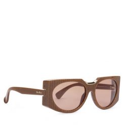 Okulary przeciwsłoneczne Max Mara. Brązowe okulary przeciwsłoneczne damskie Max Mara. Za 919.99 zł.