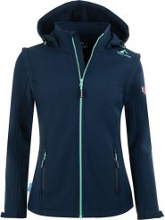 Westfjord Kurtka softshellowa 2w1 "Eldfjall" w kolorze granatowym rozmiar: S. Niebieskie kurtki sportowe damskie Westfjord, m, bez wzorów, z polaru, bez kaptura. Za 188.85 zł.