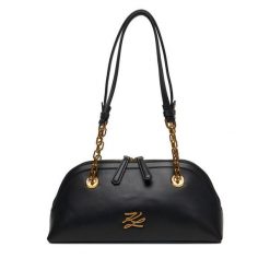 Torebka KARL LAGERFELD. Czarne torebki klasyczne damskie KARL LAGERFELD, bez dodatków. Za 1,499.00 zł.