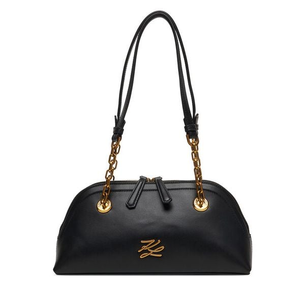 Torebka KARL LAGERFELD. Czarne torebki klasyczne damskie KARL LAGERFELD, bez dodatków. Za 1,348.99 zł.