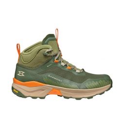 Buty trekkingowe Garmont 9.81 Engage Gtx mid. Zielone obuwie trekkingowe damskie Garmont, bez zapięcia. Za 904.00 zł.