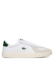 Lacoste Sneakersy Baseshot Pro 49SFA0028 Biały. Białe obuwie sportowe damskie Lacoste, ze skóry, bez zapięcia. Za 559.99 zł.