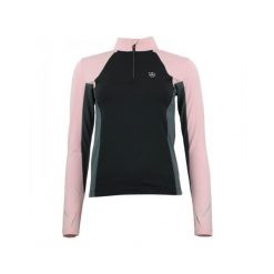 Damska koszulka 1st Skin z zamkiem błyskawicznym Peak Mountain. Czerwone koszulki damskie Peak Mountain, bez wzorów, bez kołnierzyka, bez ramiączek. W wyprzedaży za 170.00 zł.