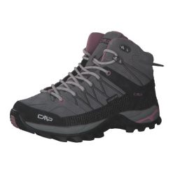 Buty trekkingowe damskie CMP 66UN Rigel Mid Wmn Trekking. Szare obuwie trekkingowe damskie CMP, z materiału, za kostkę, bez zapięcia. Za 396.00 zł.