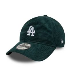 Czapka baseballowa Dodgers 9twenty. Zielone czapki z daszkiem damskie New Era, bez wzorów. Za 176.50 zł.
