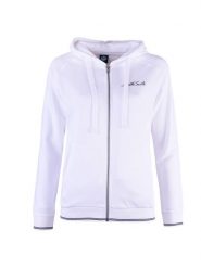 North Sails Bluza | 90 2269 000 | Hooded Full Zip W/Graphic | Kobieta | Biały. Białe bluzy damskie North Sails, xxs, bez wzorów, z bawełny. W wyprzedaży za 169.00 zł.