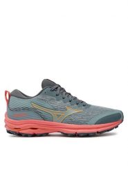 Mizuno Buty do biegania Wave Rider Tt J1GD2232 Szary. Szare obuwie sportowe damskie Mizuno, z materiału, bez zapięcia, do biegania. Za 509.99 zł.