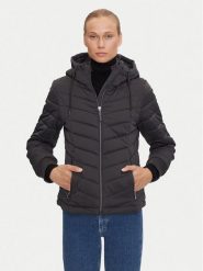 JDY Kurtka puchowa Ebonie 15328268 Czarny Regular Fit. Czarne kurtki damskie JDY, l, bez wzorów, z puchu, bez kaptura. Za 179.99 zł.