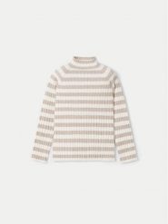 Mayoral Bluzka 4062 Beżowy Regular Fit. Brązowe bluzki i koszule dziewczęce Mayoral, bez wzorów, z wiskozy, bez kołnierzyka, bez ramiączek. Za 69.99 zł.