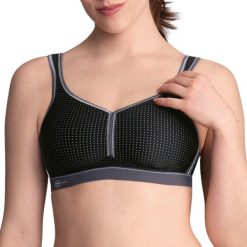 Stanik do biegania Performance z wysoki poziomem podtrzymywania. Czerwone obuwie sportowe damskie ANITA ACTIVE, z elastanu, bez zapięcia, do biegania. Za 276.00 zł.
