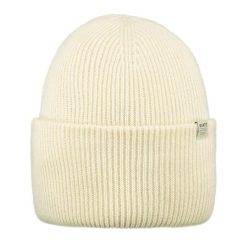 Czapka Barts Haveno. Białe czapki damskie Barts, na zimę, bez wzorów. Za 184.50 zł.