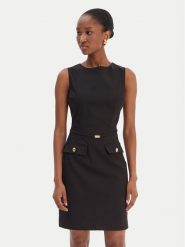 Bardot Sukienka koktajlowa Karoline 60099DB3 Czarny Slim Fit. Czarne sukienki damskie Bardot, bez wzorów, z syntetyku, wizytowe, bez ramiączek. Za 749.99 zł.