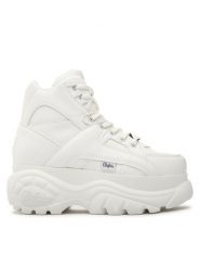 Buffalo Sneakersy 1340-14 2.0 1634001 Biały. Białe obuwie sportowe damskie Buffalo, ze skóry, bez zapięcia. Za 679.99 zł.