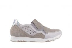 Półbuty Bayla-131 8405 Zinco, Beż, Skóra naturalna - 39. Szare obuwie sportowe casual damskie Bayla, z nubiku, bez zapięcia. W wyprzedaży za 89.10 zł.
