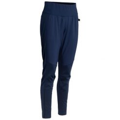 Spodnie narciarskie dla kobiet Daehlie Sportswear Raw 6.0. Niebieskie spodnie sportowe damskie DAEHLIE, l, bez wzorów, z elastanu, z podwyższonym stanem, na fitness i siłownię. Za 893.50 zł.