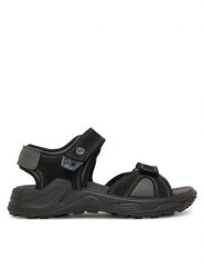 Primigi Sandały 7897233 M Czarny. Czarne sandały chłopięce Primigi, z nubiku, bez zapięcia. Za 169.99 zł.